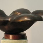 Floating Island of the Wish fulfilling Toucan (bronze, front).JPG